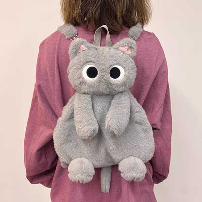 Skorter | Cute Cat Plush Backpack