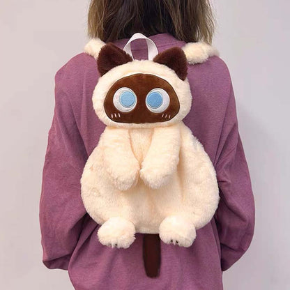 Skorter | Cute Cat Plush Backpack