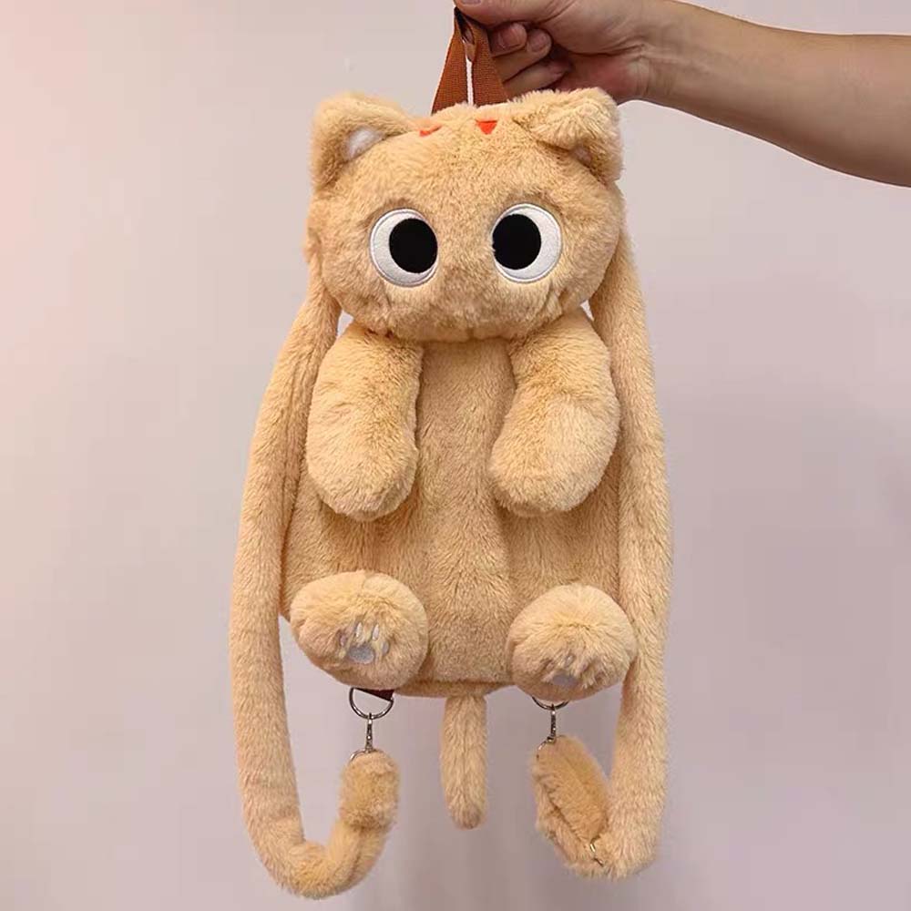Skorter | Cute Cat Plush Backpack