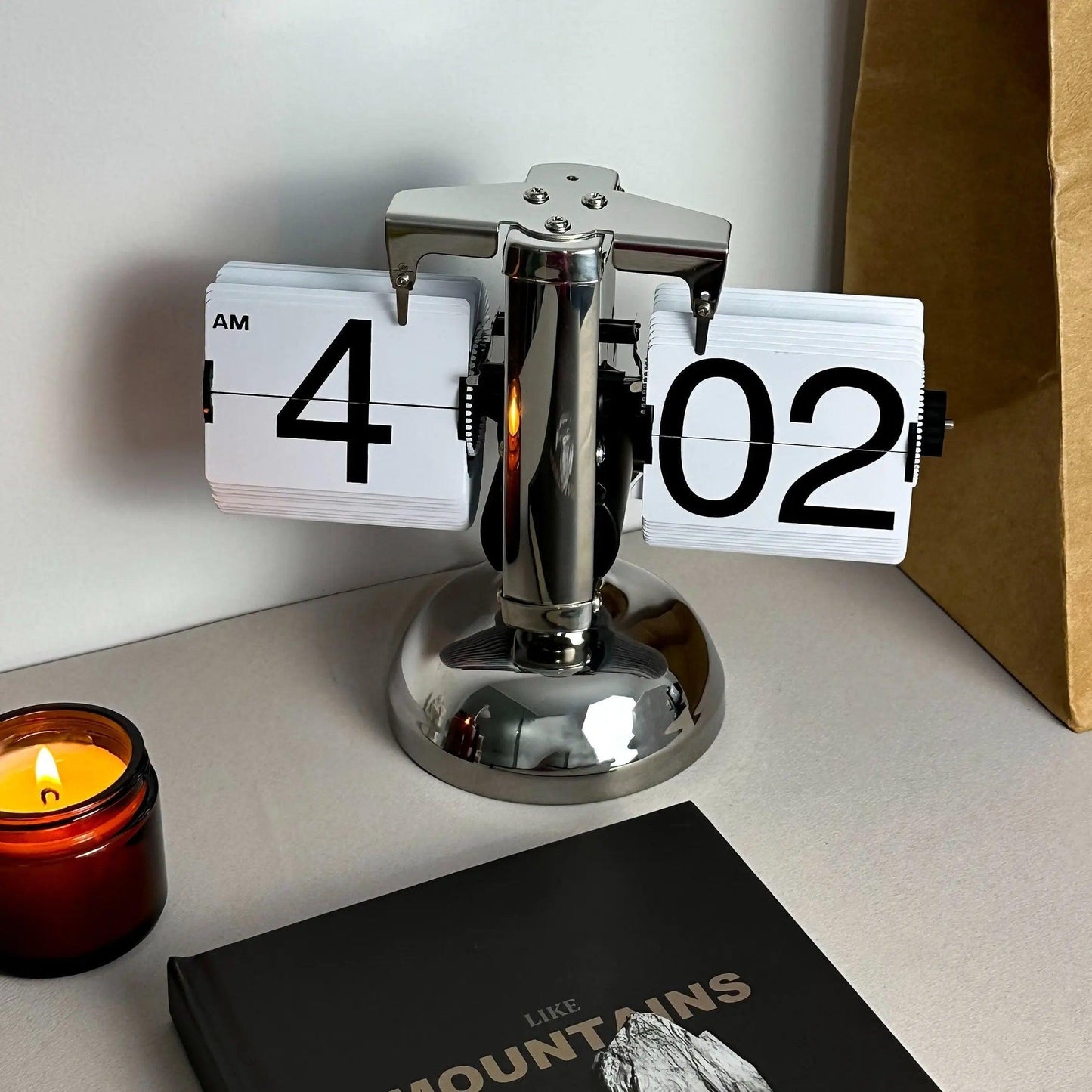 Skorter | FlipAura - Modern Flip Clock with Charm