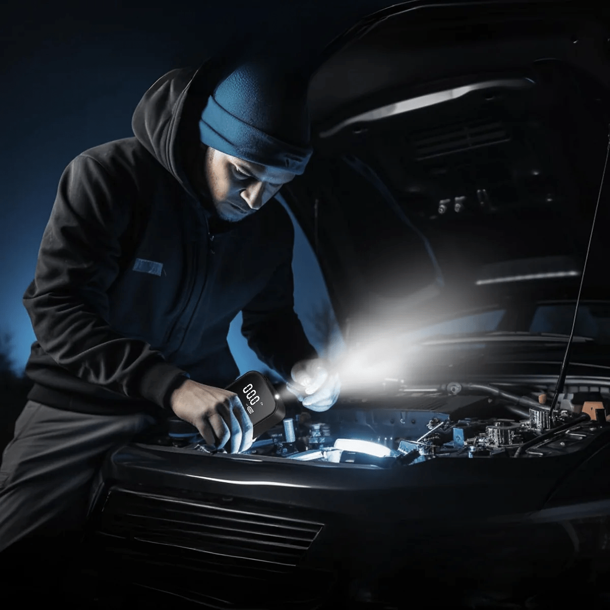 Skorter | Compact electric air pump for tires, balls & mattresses