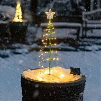 Skorter | SolarGlow Christmas Tree – Wireless LED Outdoor Lighting powered by Solar Energy