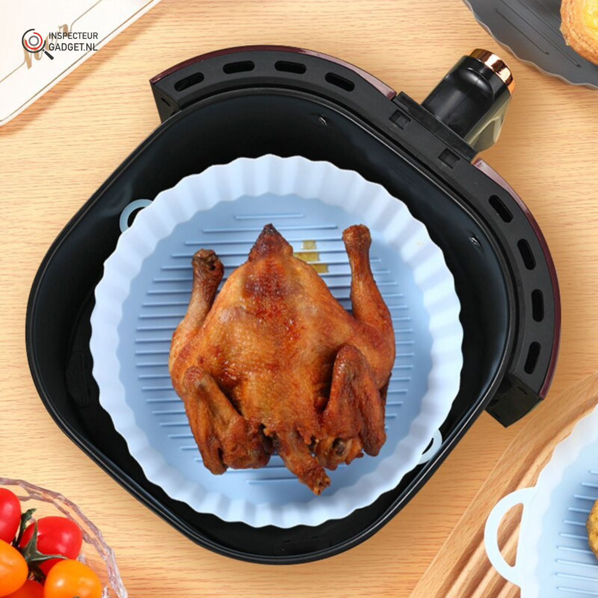 Skorter | Air Basket – Reusable Silicone Airfryer Liner
