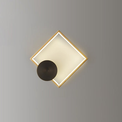 Skorter | GeoLight – Sleek Geometric Wall Lamp for Contemporary Spaces