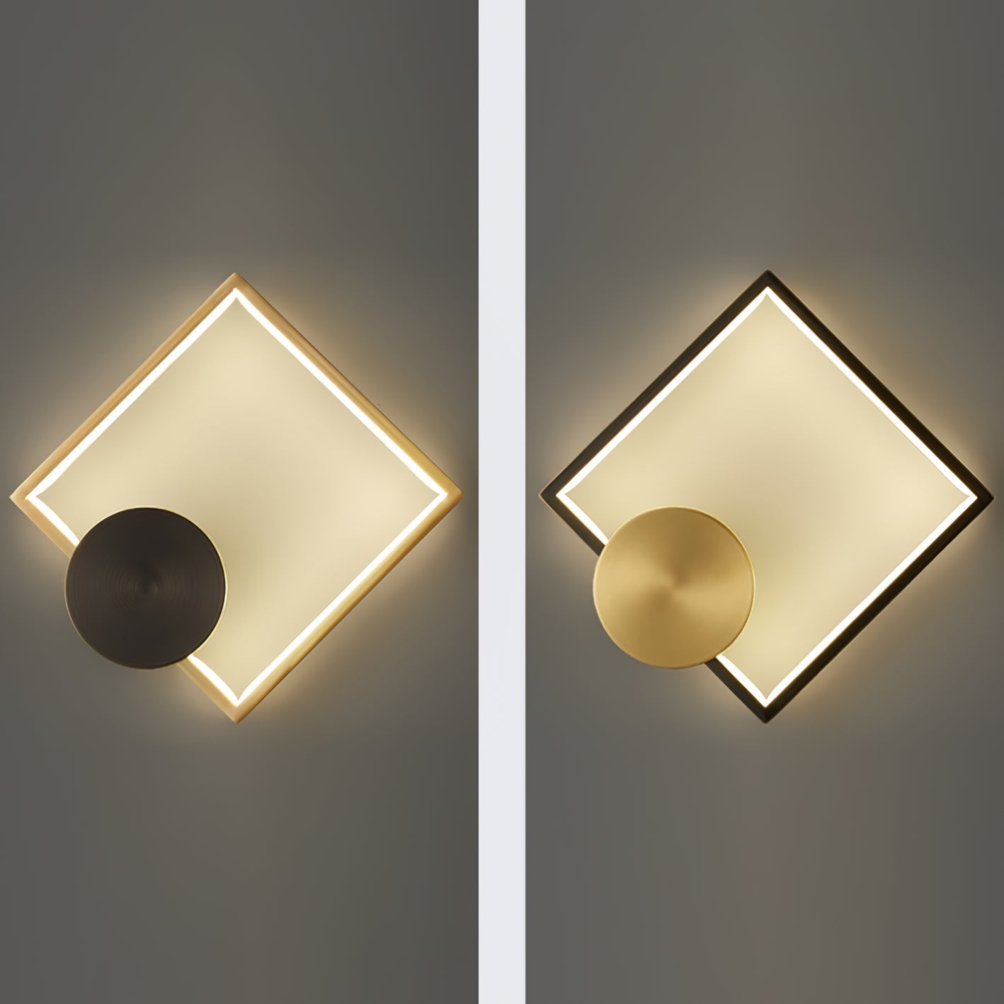 Skorter | GeoLight – Sleek Geometric Wall Lamp for Contemporary Spaces