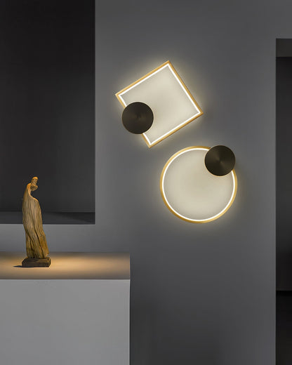 Skorter | GeoLight – Sleek Geometric Wall Lamp for Contemporary Spaces