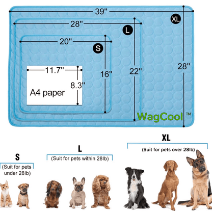 Skorter | Dog&Cat Cooling Mat "Frisvriend" – Comfortable Self-Cooling Mat for Pets