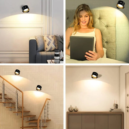 Skorter | Luminex Round Wireless Wall Lamp