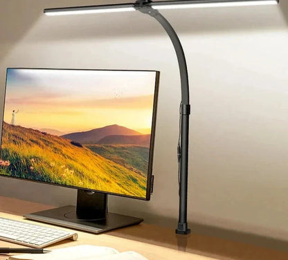 Skorter | DeskLight - Modern Dual-Head LED Desk Lamp, Stylish Office Lighting