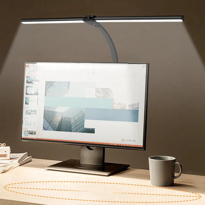 Skorter | DeskLight - Modern Dual-Head LED Desk Lamp, Stylish Office Lighting