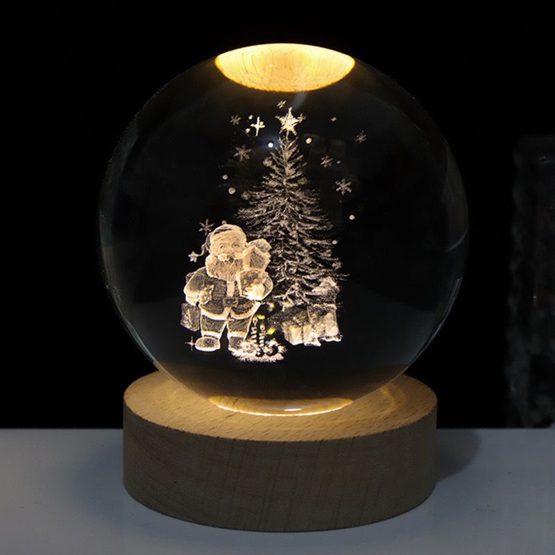 Skorter | SolarSphere – Crystal Solar System with LED Lighting | Educational & Decorative Gift