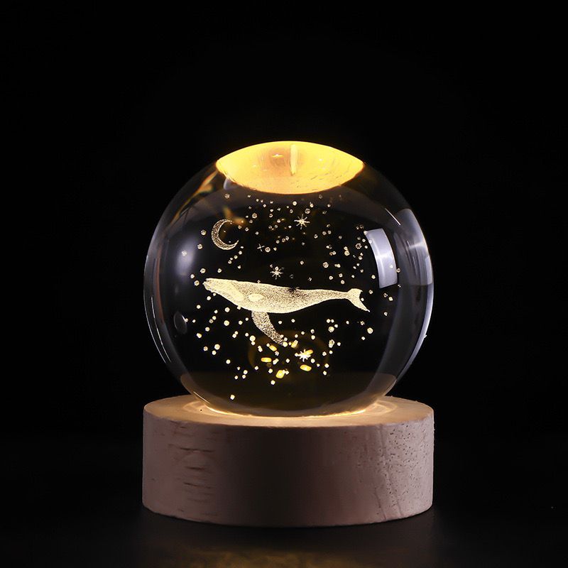 Skorter | SolarSphere – Crystal Solar System with LED Lighting | Educational & Decorative Gift