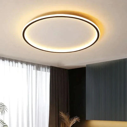 Skorter | Scandinavian Round LED Ceiling Light – Warm White