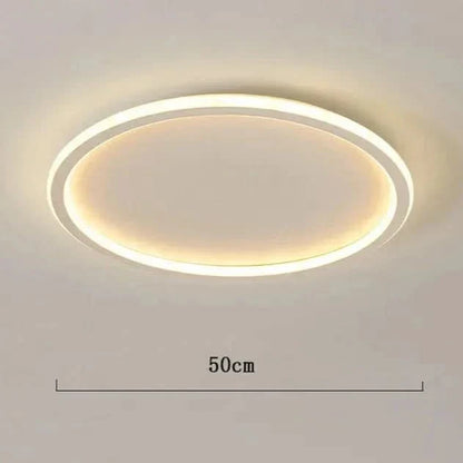 Skorter | Scandinavian Round LED Ceiling Light – Warm White