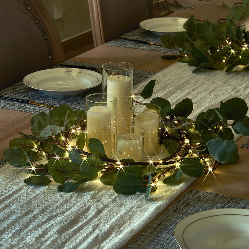 Skorter | LED Eucalyptus Garland Fairy Lights