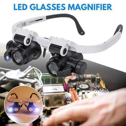 Skorter | Magnifying Glasses with 8x, 15x, and 23x Magnification for Detailed Viewing and Precision Work