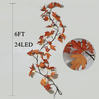 Skorter | LED Maple Leaf Light Chain