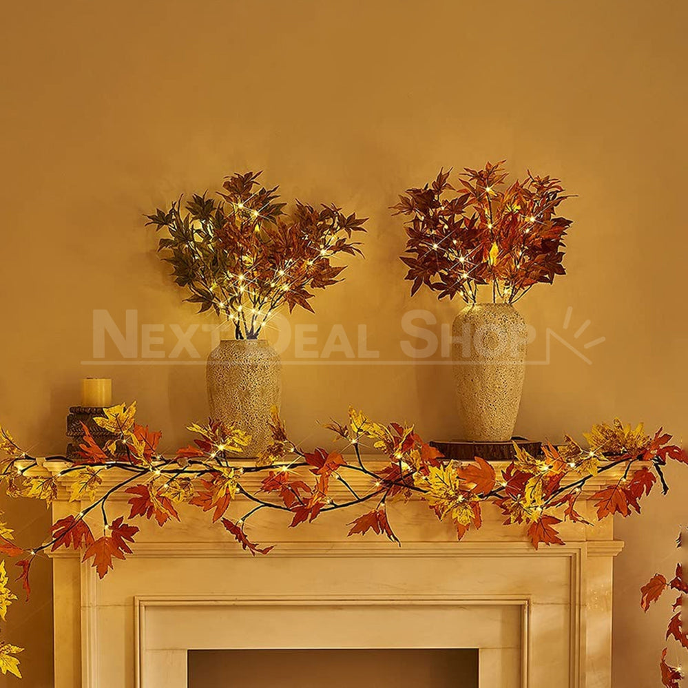 Skorter | LED Maple Leaf Light Chain