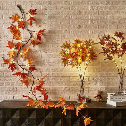 Skorter | LED Maple Leaf Light Chain