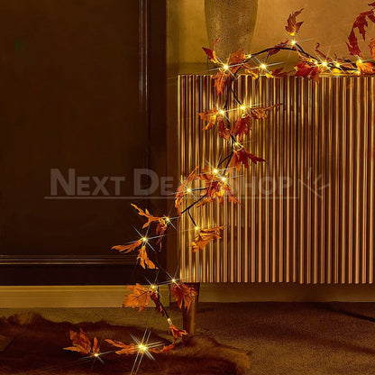 Skorter | LED Maple Leaf Light Chain