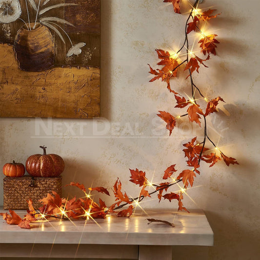 Skorter | LED Maple Leaf Light Chain