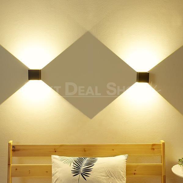 Skorter | LED Outdoor Waterproof Cube Button Wall Lamp