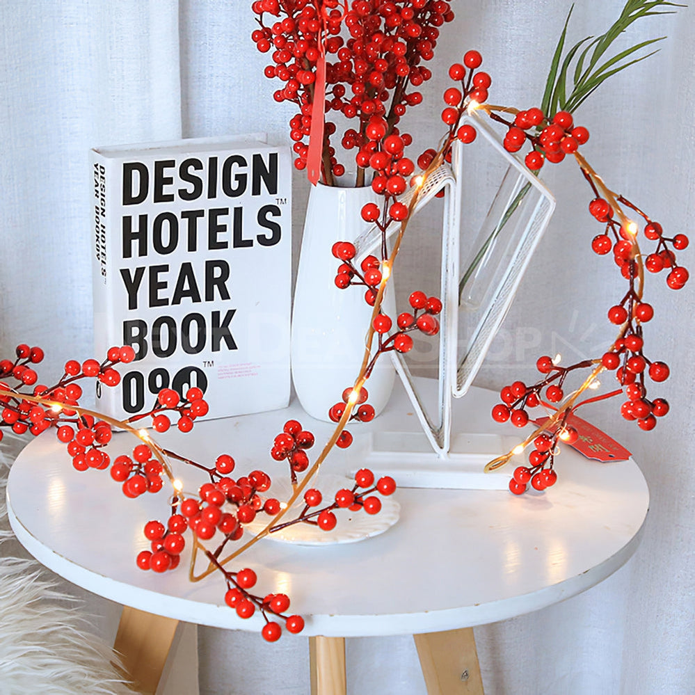 Skorter | LED Red Berry Wine Light