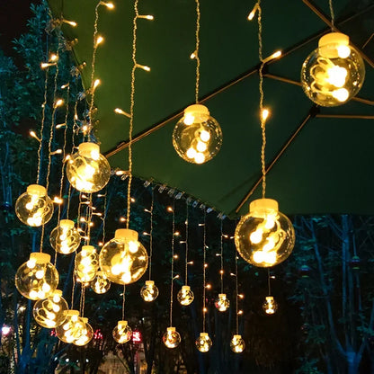 Skorter | Light Garland LED Fairy Lighting – Waterproof Outdoor Light String with Warm White Light