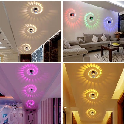 Skorter | Elegant & Unique Spiral Aesthetic Ceiling Lamp | SpiralGlow