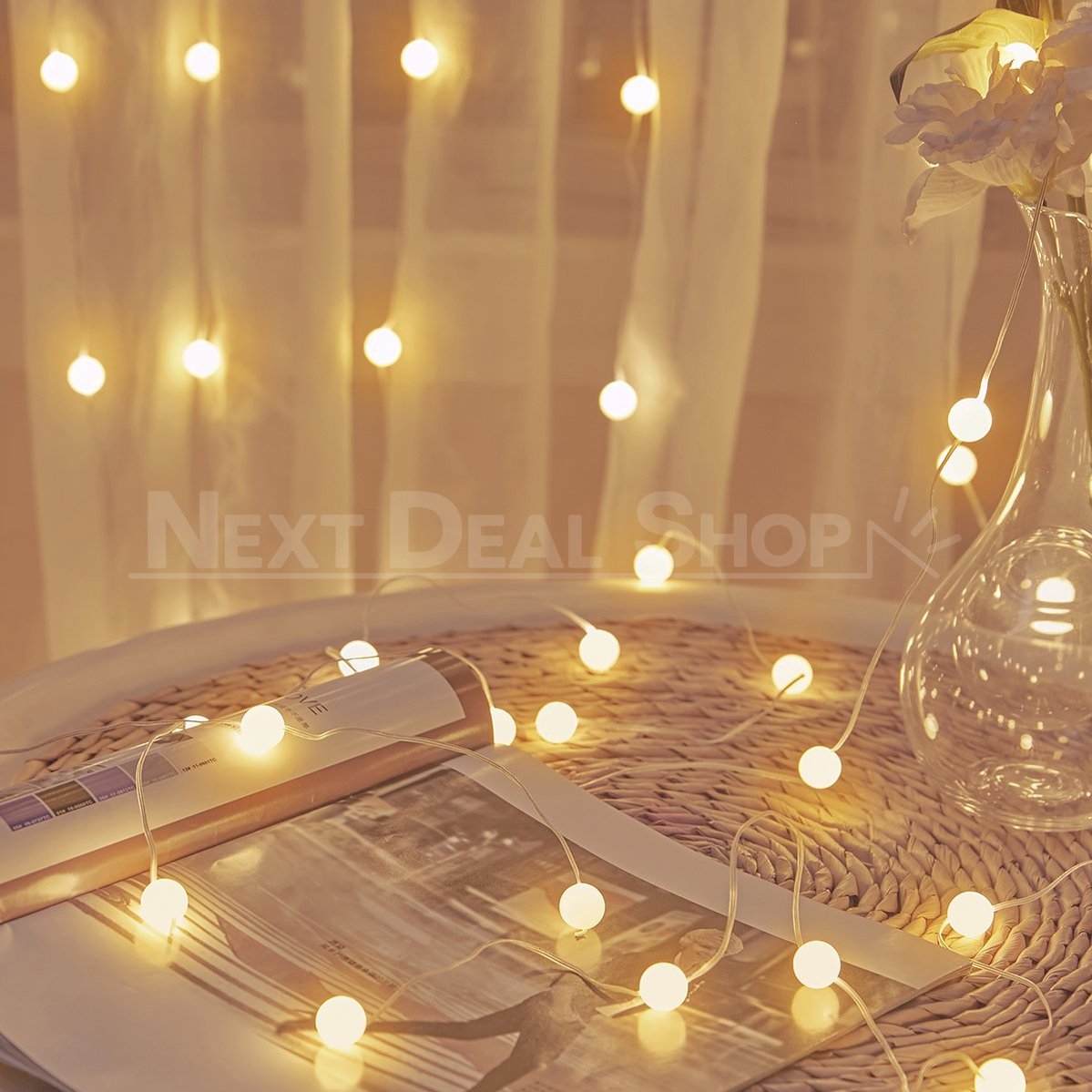 Skorter | LED USB Ball Curtain Lights