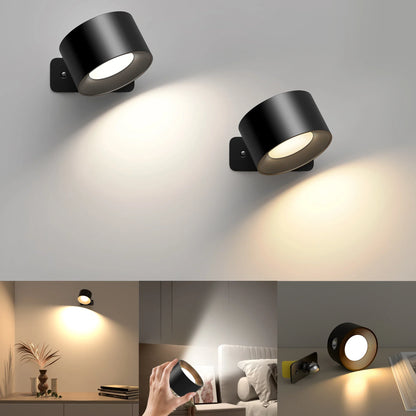 Skorter | Brilliant Glow LED Wall Lamp - Gloss Right At Your Fingertips