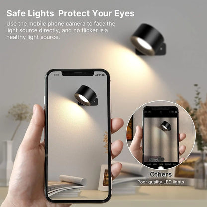 Skorter | Brilliant Glow LED Wall Lamp - Gloss Right At Your Fingertips