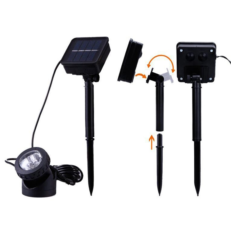 Skorter | Two Heads LED Outdoor Waterproof Solar Underwater Spotlight Floodlight