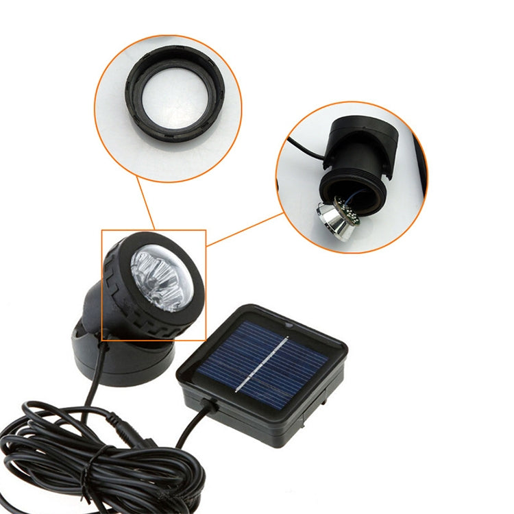 Skorter | Two Heads LED Outdoor Waterproof Solar Underwater Spotlight Floodlight
