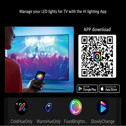 Skorter | Smart LED Light Strips For TV with HDMI Sync Box