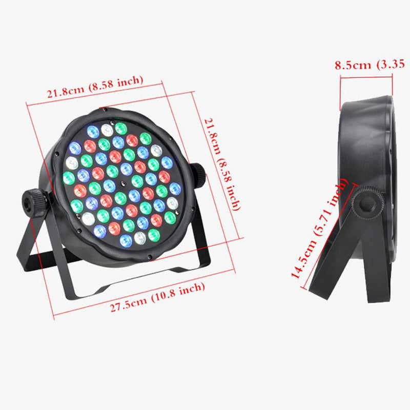 Skorter | 54 LEDs PAR Light LED Strobe Stage PAR Light