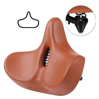 Skorter | Ergonomic bicycle saddle with memory foam & extra wide seat surface