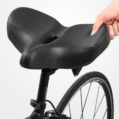 Skorter | Ergonomic bicycle saddle with memory foam & extra wide seat surface