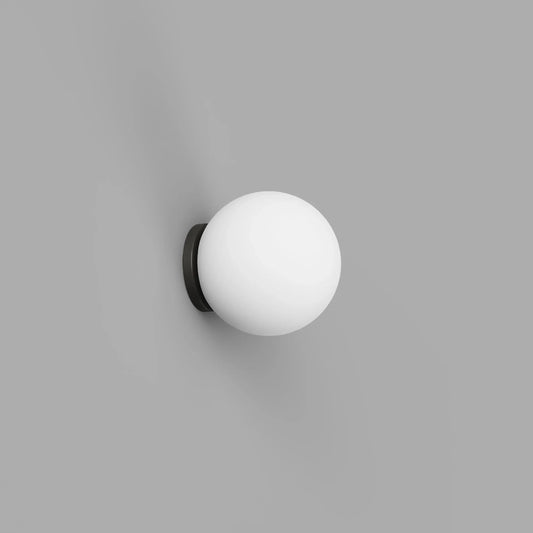 Skorter | Orb Mirror Wall Lamp Small - Dark Bronze
