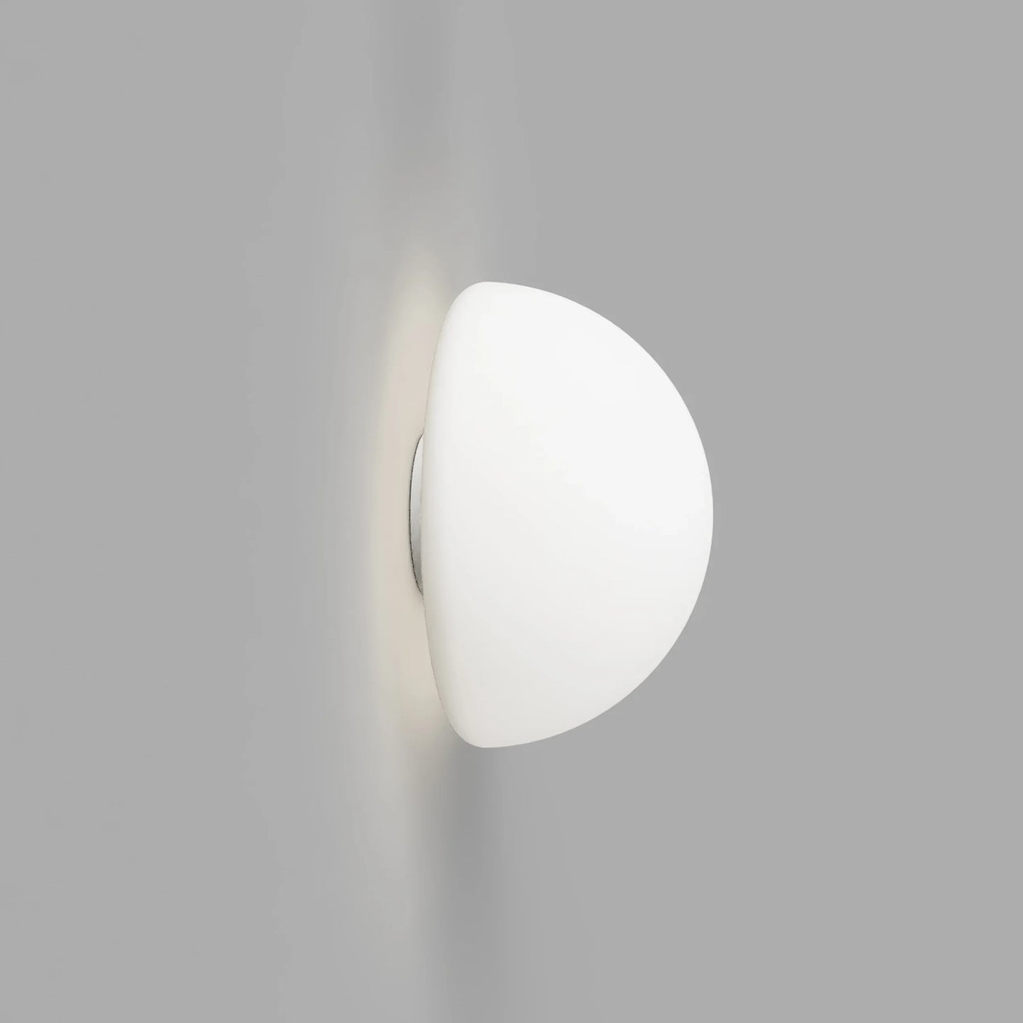 Skorter | Orb Dome Mirror Wall Lamp - White