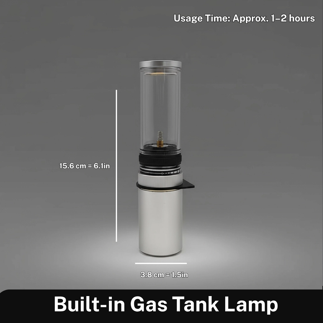 Skorter | Compact Butane Lantern for Camping & Outdoor Adventures