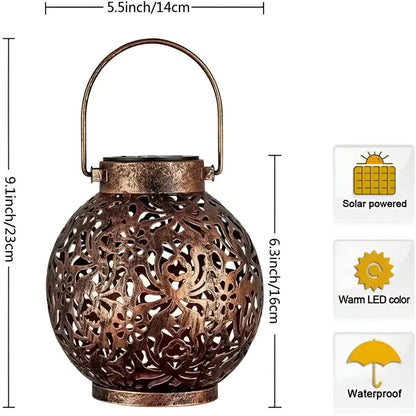 Skorter | Vintage Solar Garden Light for Timeless Elegance