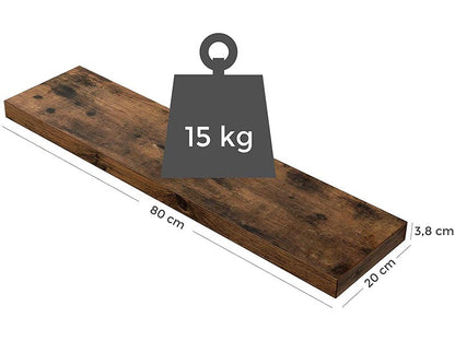 Skorter | 40/60/80 Floating Shelf - 38mm Thick