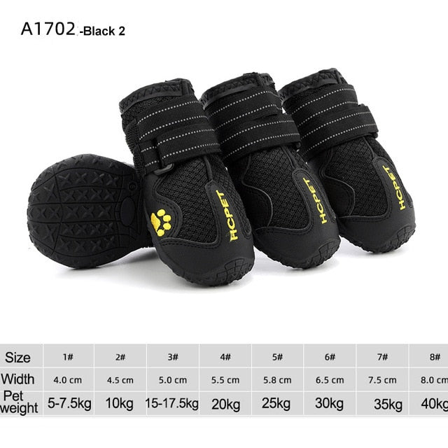 Skorter | Waterproof reflective dog shoes