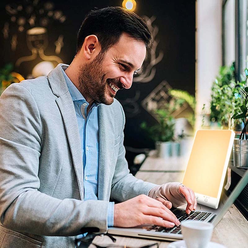 Skorter | Light Therapy Lamp 12,000 Lux – Sunlight Simulation for Mood & Energy Boost