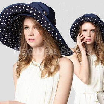 Skorter | Large Brim Floppy Foldable Roll Up Sun Hat - Sun Protection Rating of UPF 50+