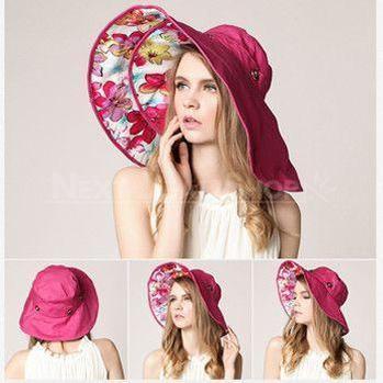 Skorter | Large Brim Floppy Foldable Roll Up Sun Hat - Sun Protection Rating of UPF 50+