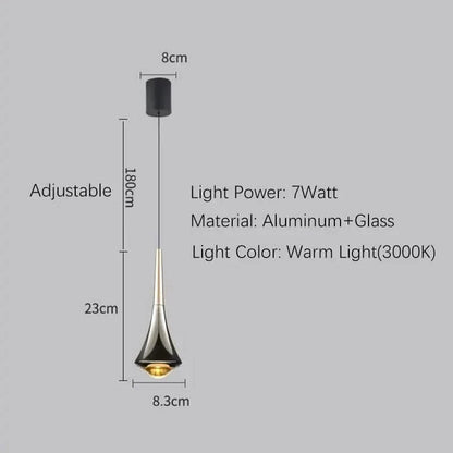 Skorter | Aurora Luxuria - Silver Plated Ceiling Lamp