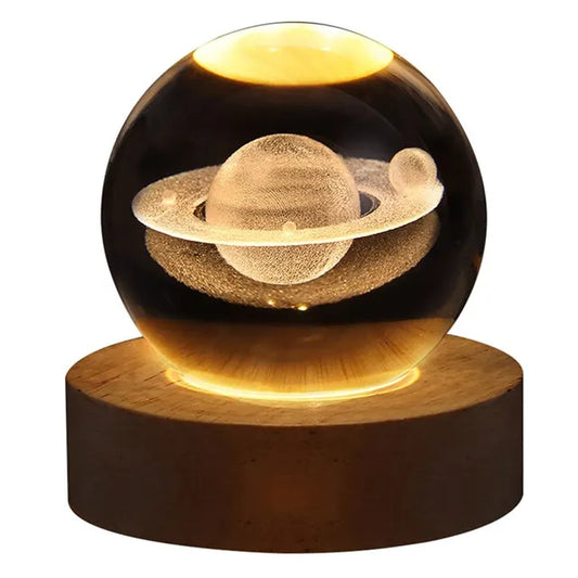 Skorter | GalaxyGlow - Solar System Table Lamp – LED Lighting with Planet Design
