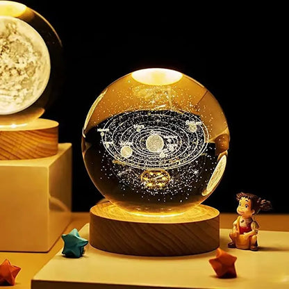 Skorter | GalaxyGlow - Solar System Table Lamp – LED Lighting with Planet Design